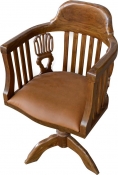 Teak working chair 